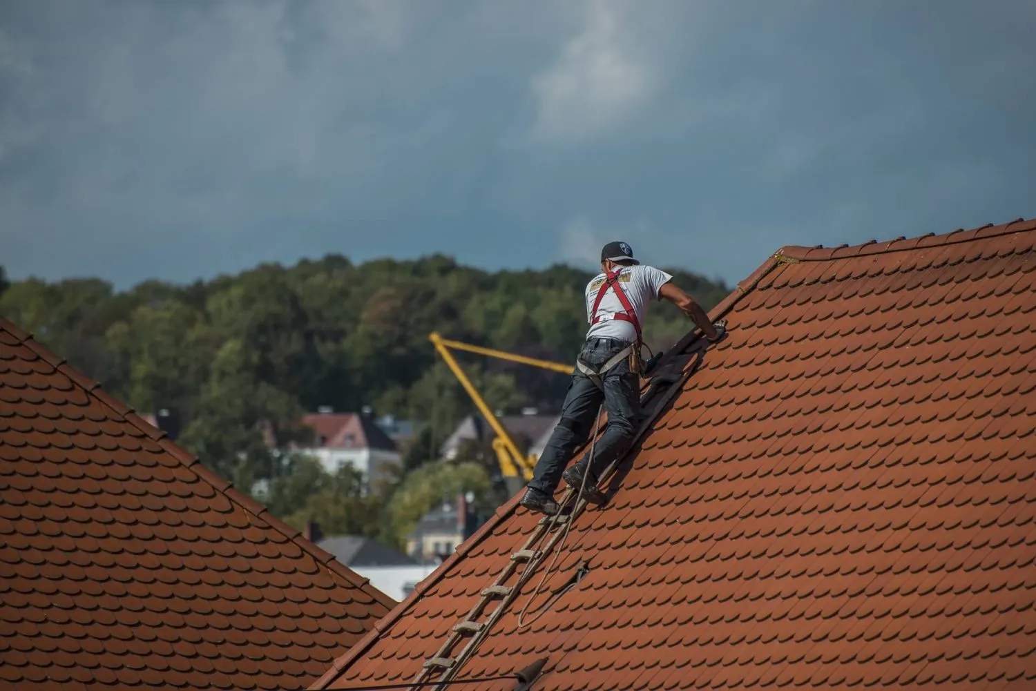 Roof restoration project in Toowoomba
